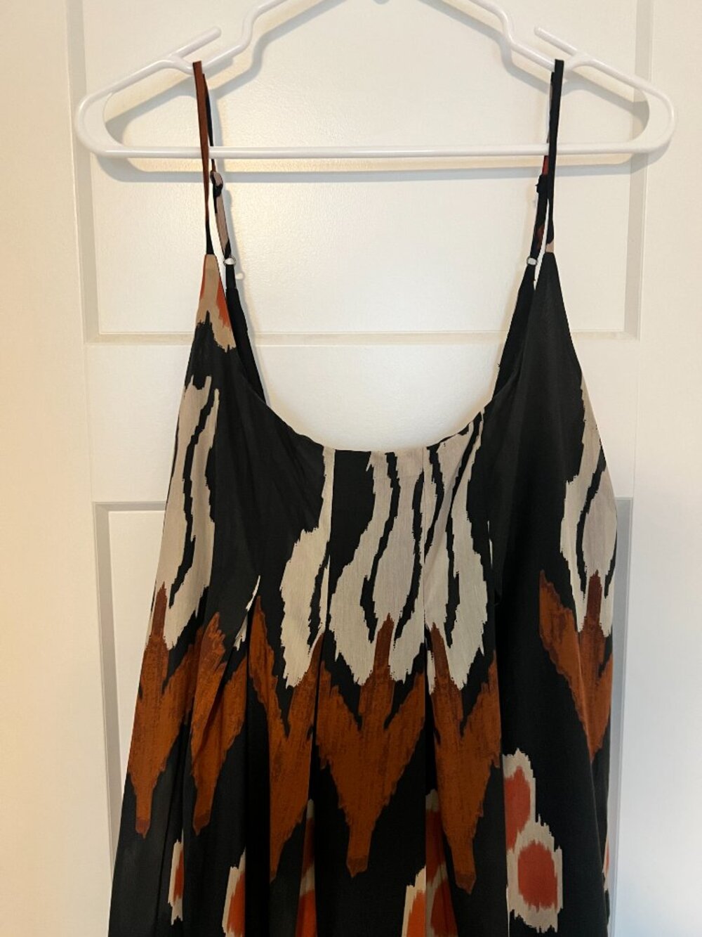 Anthropologie Nikki Pleated Maxi Dress Size M - Picture 5 of 10